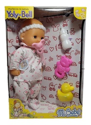 [34448097] BEBE YOLY BELL 1270  BLANCO/ROSA