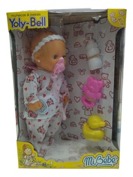 [34448098] BEBE YOLY BELL 1270  BLANCO/ROJO