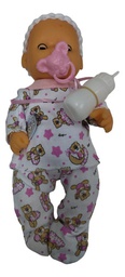 [34448127] MI PRIMER BEBE YOLY BELL 150 BLANCO/ROSA 21223