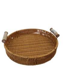 [11296042] BANDEJA REDONDA RATTAN