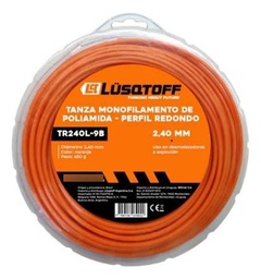 [03166006] TANZA LUSQTOFF TR240L-9B PERFIL RED 2.40MM 450GRS