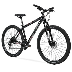 [23541277] BICICLETA TOP MEGA REGAL R29 21V NEG BCO GRIS M 1007974