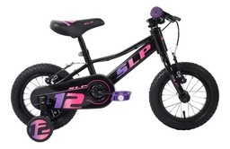 [23541342] BICICLETA SLP 5 PRO NIÑA R12 NEGRO LILA ROSA 16452