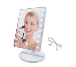 [14252021] ESPEJO MAQUILLAJE GADNIC EP9  LED USB