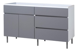 [14076133] BAJO MESADA RICCHEZZE LIVORNO 1.40 GRIS POLAR 35604763