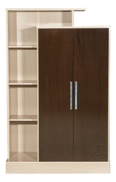 [14142228] MULTIFUNCION MUEBLES MAXIMO 58004 2P CHOCOLATE-MAPLE