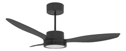 [54937015] VENTILADOR DE TECHO INDELPLAS IVT47" 01P NEGRO CON PLAFON