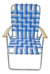 [16749090] REPOSERA ALUMINIO 1 POSICION 5 TIRAS AZUL Y BLANCA