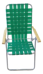 [16749100] REPOSERA ALUMINIO 5 POSICIONES 5 TIRAS VERDE