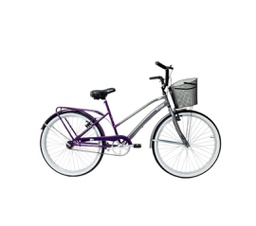 [23541299] BICICLETA STARK 6058 ALBA ROD 26 GRIS VIOLETA