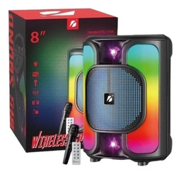 [62686119] PARLANTE BLUETOOTH 8" 1766 NEGRO