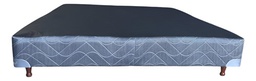 [13142053] SOMMIER DESEO 9519140 GEN GRIS 140 x 190 CM