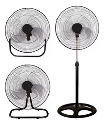 [54937020C3] VENTILADOR DELF DV3-18 3 EN 1 NEGRO CUOTA MELI