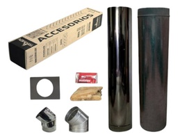 [53245027] KIT COMPLEMENTO PARED 8" NEGRO 05-000-228