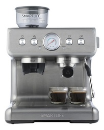 [51111127C12] CAFETERA SMART LIFE SL-ECG5020 EXPRESSO CON MOLINILLO CUOTA MELI