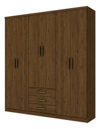 [14761088] ROPERO HENN CAJU DA136-130 6 PUERTAS CASTAÑO