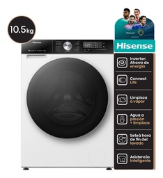 [57462046] LAVARROPAS INVERTER HISENSE WF3S1043BW 10 KG BLANCO