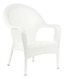 [16749110] SILLON GARDEN LIFE QATAR F785600 RATTAN BLANCO