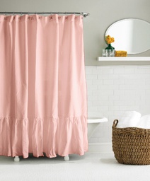 [12142089] CORTINA DE BAÑO RUSTIC DE TUSOR SALMON BH084