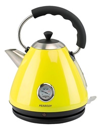 [51120051C] PAVA ELECTRICA PEABODY PE-KV8213-A C/RELOJ TEMP. AMARILLO CUOTA