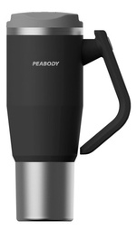 [11932144] VASO TERMICO PEABODY PE-MG950N NEGRO 950ML