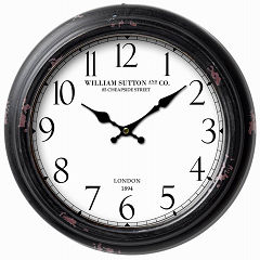 [32750036] RELOJ PARED METAL 37CM  H2561-2