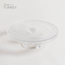 [11291088] PIE DE TORTA REDONDO CON RAYAS 32X11CM 0402017