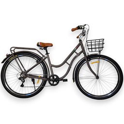 [23541453] BICICLETA FIAT S12Q R29 7 VEL GRIS URBANA