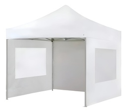 [21111076] GAZEBO WAGGS GZBO01 3X3 MTS BLANCO CON PAREDES 935