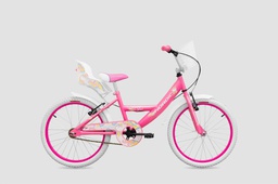 [23541461] BICICLETA PERETTI NORDIC CROSS R20 DAMA FUCSIA BLANCO 0017756