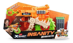 [34448623] BLASTER LANZA DARDOS X-SHOT INSANITY HORRORFIRE REAPER ZURU – 8 DARDOS