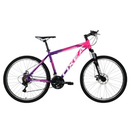 [23541018] BICICLETA OXEA SHADANE R26 TALLE M FUCSIA BLANCO LILA