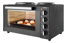 [52348004] HORNO ELECTRICO ATMA HGAB3024API 30 LITROS GRILL CON ANAFE