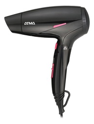 [51789003] SECADOR DE PELO ATMA SP8965P SHINE TRAVEL NEGRO