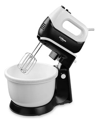[51076061] BATIDORA DE MESA LILIANA AB175 450W BLANCA NEGRA CON BOWL