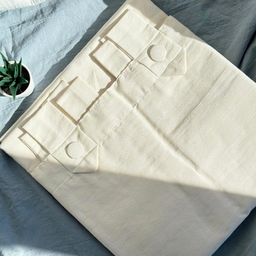 [12142003] CORTINA BLANKERY MADRAS CRUDO BH015