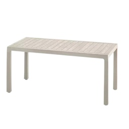 [16521062] MESA PLASTICA RIMAX RECTANGULAR TAUPE BARU 153CM