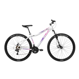 [23541485] BICICLETA SLP MTB 5 PRO LADY R29 T16 BLANCO FUCCIA VIOLETA 0017241