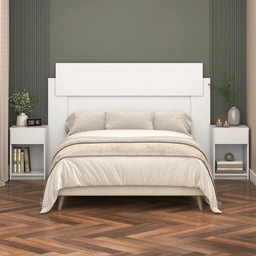 [14686058] RESPALDO DE CAMA VERA CDMC300-BR BLANCO